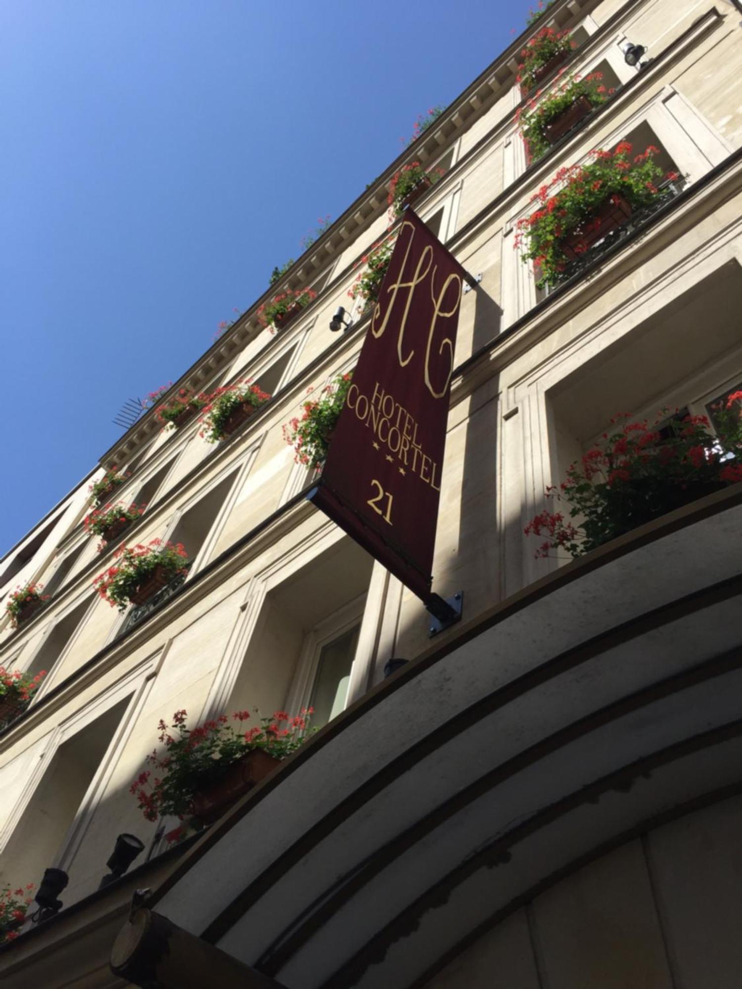 Hotel Concortel Paris Bagian luar foto