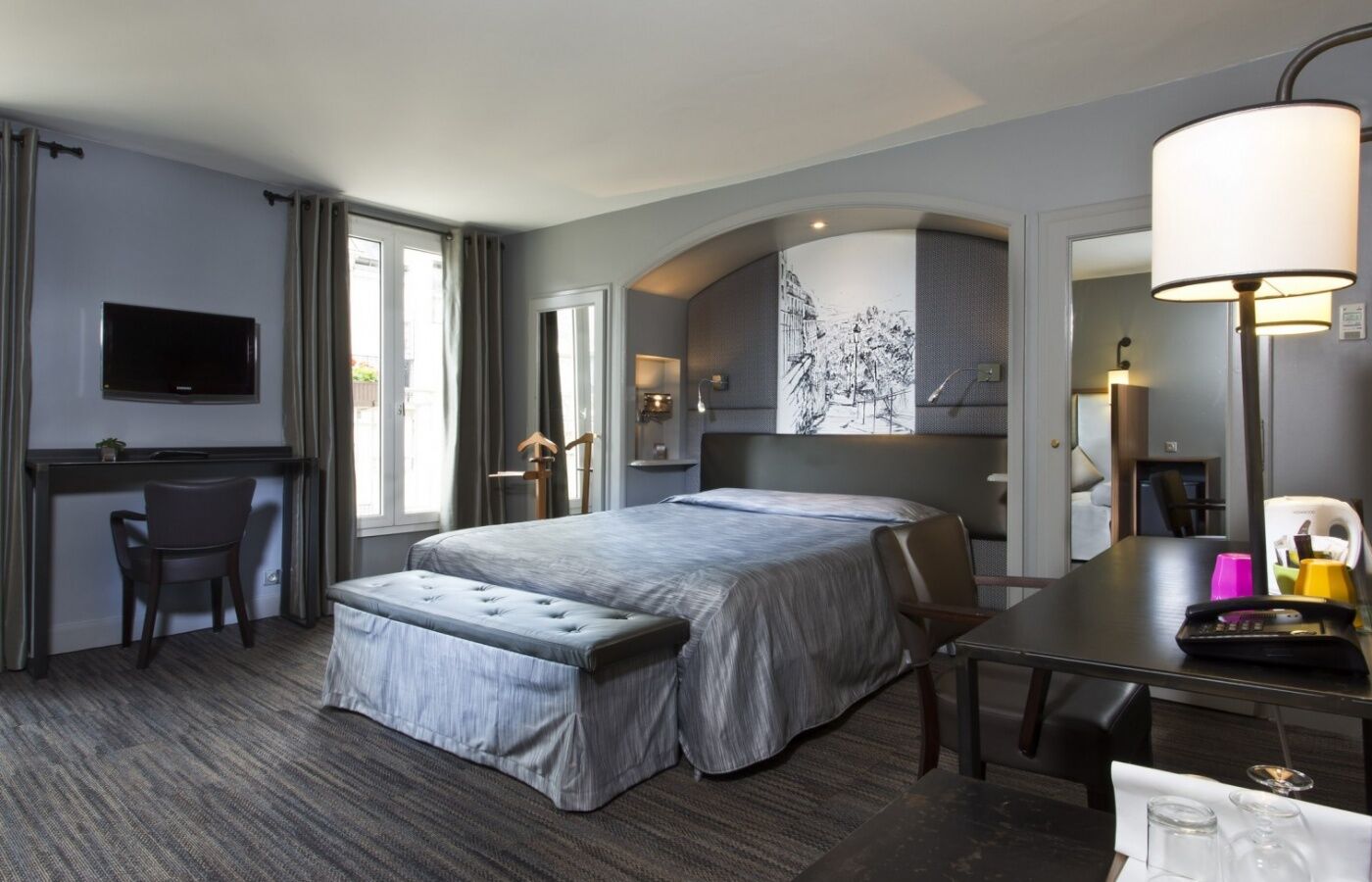 Hotel Concortel Paris Bagian luar foto
